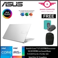 Asus Vivobook Pro 15 K3500P-AL1290TS 15.6'' FHD OLED Laptop Silver ( I7-11370H, 16GB, 512GB SSD, Intel, W10, HS )