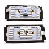 1 Pair for BMW 7-Series E65 E66 After Facelift ONLY White SMD LED Number License Plate Light Lamp Er
