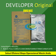Developer DV616 Cyan Original Konica Minolta 1100 Gram