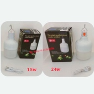 Emergency Rechargeable USB LED Light Bulb 3 Modes Outdoor / LED Emergency Bulb 15w / 24w / LED Night