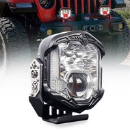 OVOVS Auto Lighting System Led Light With Bracket 12V 24V Laser Led Work Driving Light For Jeep Offroad Pickup Truck ATV