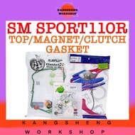 SYM SM SPORT110 R (TOP/MAGNET/CLUTCH GASKET) COVER SET (SM SPORT110E) (SM SPORT 110 R/110R/SMSPORT11