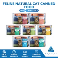 Feline Natural Cat Canned Food 170g Beef Chicken Lamb Beef &amp; Hoki Chicken &amp; Lamb Chicken &amp; Venison Lamb &amp; Salmon Flavor