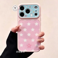 Foundation Graffiti Star Soft Color Case untuk iPhone, sesuai untuk iPhone 17 / 13 Pro Max / 12 Pro 
