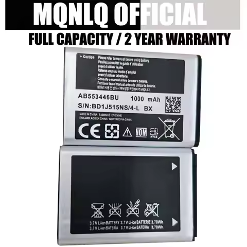 AB463446BU AB553446BU AB043446BE Battery For Samsung GT-C3520 E1228 GT-E2530 E339 C3300K X208 B189 B