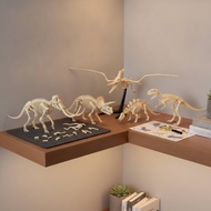 6 Pieces Dinosaur Fossil Skeleton Building Kit Realistic Dinosaur Skeleton Kit Fossil Reproduction  