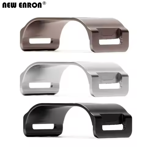 NEW ENRON Silver/Black/Gray Aluminum Battery Holder 1Pcs For RC Motorbike 1/8 Kyosho Motorcycle Hond