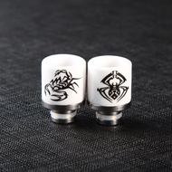 510 Ceramic drip tip 510 Ceramic+Stainless Steel tip Food Grade drip tip 510 drip tip 25.9.30