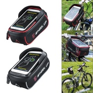 Bycycle Phone Bag Storage Waterproof Durable Touch Screen Pouch Holder with Reflective with Light Sh