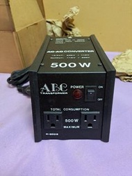500W 電壓變壓器電源轉換器(110V 至 220V,220V 至 110V) 升壓/降壓轉換器 110/120 伏特 - 220/240 伏特