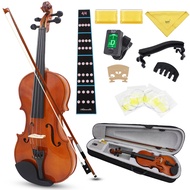 Violin Set Popular Adult Violin Violin Basswood Practice Children Students Violin Beginners