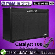 Line 6 Catalyst 100 Watt 1X12 Inch Electric Guitar Combo Amplifier with 4 Channel USB Recording Audio Interface