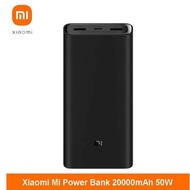 Xiaomi Mi PowerBank 20000mAh 50W Fast Charge Type-C Caharging Charger Smartphone Laptop