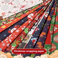 Christmas Gift Wrapping 10Sheets/roll Xmas Birthday Wedding Gift Wrapper Paper Present Paper