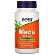 Now Foods, Maca, 500 mg, 100 or 250 Veg Capsules