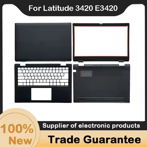 New For Dell Latitude 3420 E3420 LCD Back Cover 02K5F8 / Front Bezel 02KP4R / Upper Case Palmrest 04