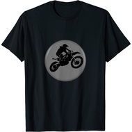 Dirt Bike Rider Silhouette, Dirt Bike Lovers T-Shirt