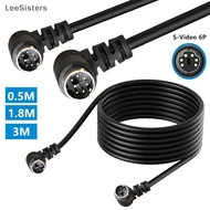 LeeSisters Mini DIN 6-Pin Adapter Male To Female Cable Data Cable For PS/2 PS2 For Mouse Keyboard Mo