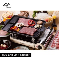 Bagus Grill Pan + Stove - Griller / Yakiniku [Meat Steak] Non-Stick Grill Grill