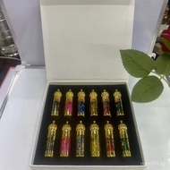 5Essential Oil Roller Bottle Travel Colorful Perfume Refillable Empty Bottle ML Glass Electroplated 