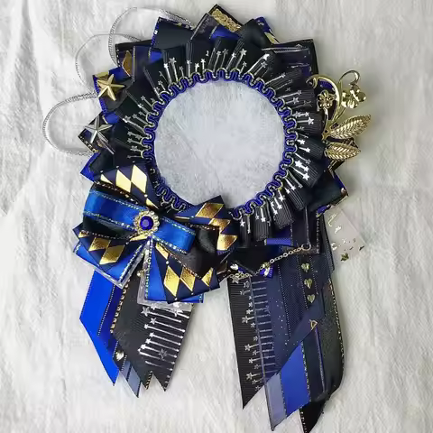 Ita bags Accessories，Ribbon Badge Rosette ，Badge Rosette backpack ribbons，lolita quadratic element