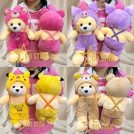 Teddy Bear Costume Standing Nila Lotso Pokemon Kuromi Rilakkuma Hoodie Bear Bear