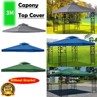 Hot Sale 3*3m Gazebo Tent Top Outdoor UV Protection Sunscreen Tent Top Can Be Used for Garden Patio Wedding Outdoor Events Camping Tent