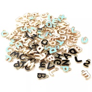 Huruf Charm  Pink  A ~ Z Alphabet Charm/Pendant Keychain,Name Tag,Phone Strap For Diy use Bracelet N