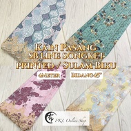 PKL KAIN SB LINE SONGKET / SULAM BIKU / PRINTED / 4Meter /READY STOK