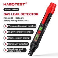 HABOTEST HT60 Portable Gas Leak Detector Handheld Combustible Gas Detector with Audible and Visual A