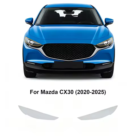 For Mazda CX30 CX-30 2020-2025 Headlight Rearview B C Pillars Transparent TPU Protective Film PPF An
