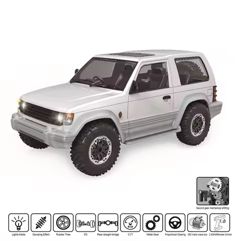 1/14 RTR Remote Control Crawler LDRC LD1297S 4x4 RC Off Road Car Toys Plastic Shell 2Speed Gearbox M