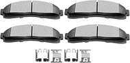 SCITOO Ceramic Discs Brake Pads, 4pcs Front Brake Pads Brakes Kits fit Ford Explorer,Ford Ranger,Maz