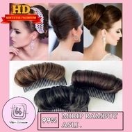 Comb Sasak hair, increases hair volume