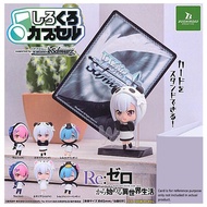 [Bushiroad] (Ready Stock) Shirokuro Capsule Re Zero Figure Emilia Rem Ram 雷姆 拉姆 日本扭蛋 - Gashapon Gach