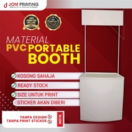 [ BUMIPUTRA SELLER ] PVC Portable Booth, Promotion Counter, Sampling Kiosk