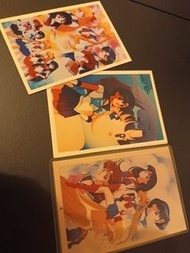 漫畫版 美少女戰士/飛天少女豬事丁/男兒當入樽/龍貓等特別版動畫卡（可交換）