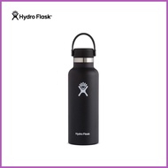 ◄ ◓ ✓ Hydro Flask 18 oz Black Standard Mouth