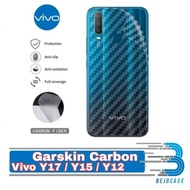 Anti Scratch CARBON Skin For VIVO Y15S Y12 Y17 ANTI Scratch VIVO Y12i Y15 Y17