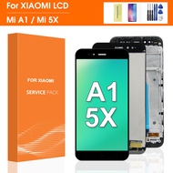 5.5 "ต้นฉบับสำหรับ Xiaomi Mi A1แอลซีดีจอแสดงผลดิจิตอลแบบสัมผัสการประกอบอะไหล่สำหรับ Xiaomi Mi 5X MiA1 MDG2 Mi5X MDI2แอลซีดี