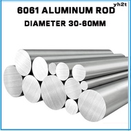 6061 Aluminum Rod Diameter 30-60MM Solid Cylindrical Aluminum Rod Aluminum Alloy Round Rod Material 