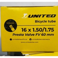 INNER TYRE 16 X 1.50-1.75 FV60