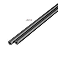 [VIETRC] Combo 2 ống carbon fiber 50cm sợi dọc / 3K đường kính 7mm / 8mm / 9mm/ 10mm / 12mm / 14mm