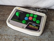 SEGA Saturn 原廠遊戲搖桿：Virtua Stick （HSS-0136、世嘉土星）—古物舊貨、懷舊古道具、復古擺飾、早期民藝、joystick、懷舊遊戲時代、老電玩主機配件、大型電玩搖桿手把收藏