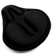 Bike Seat Cushion, Wide Gel Exercise Bicycle Seat Cover for Women Men Comfort, Fits Spin, Stationary