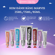 Kem Đánh Răng Marvis 25ML/75ML/85ML – Hơi thở thơm mát hỗ trợ trắng răng sạch miệng ngừa mảng bám