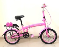 Promo|Terbaru Sepeda Lipat Anak Perempuan Kouan 16 inch