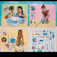 《二手近新》PlayGo 廚房掃除玩具組