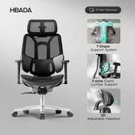 HBADA E3 Air Ergonomic Office Chair 3-Zone Dynamic Lumbar Support