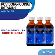 (Povidone-Iodine) BETADINE® Gargle 120mL